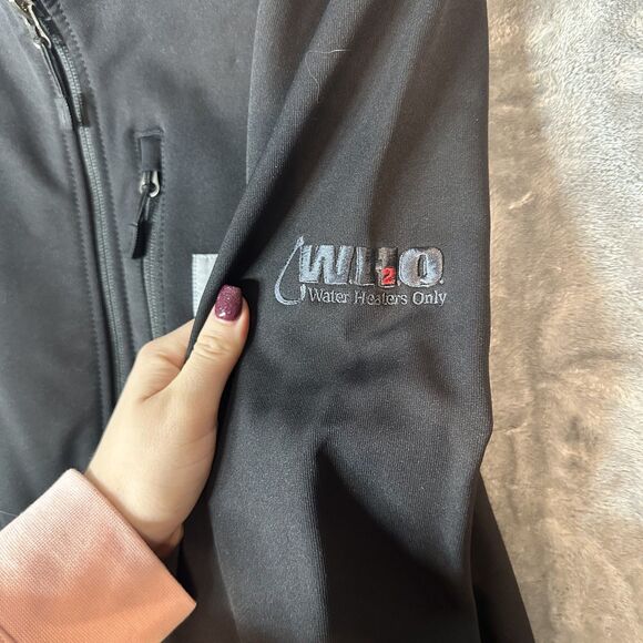 Carhartt Men's Relaxed Fit Rain Defender 0J2199-M Black Medium LOGOS - Picture 6 of 6